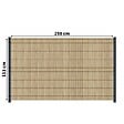 DECKLINEA - Kit Occultation Bois - L2,5 x H1,53m - Epicea - Autoclave - Protege Contre Insecte & Champignons - Pose Facile et Rapide - vignette