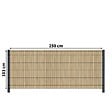 DECKLINEA - Kit Occultation Bois - L2,5 x H1,03m - Epicea - Autoclave - Protege Contre Insecte & Champignons - Pose Facile et Rapide - vignette