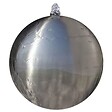 VIDAXL - vidaXL Sphère de fontaine de jardin avec LED Acier inoxydable 20 cm - vignette