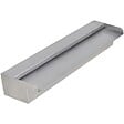 VIDAXL - vidaXL Lame d'eau rectangulaire 45 cm Acier inoxydable pour piscine - vignette