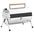 VIDAXL - vidaXL Barbecue au charbon portable Acier inoxydable Grilles doubles - vignette