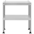 VIDAXL - vidaXL Table pour fumoir à four 40x28x44,5 cm acier galvanisé - vignette