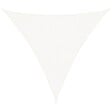 VIDAXL - vidaXL Voile d'ombrage 160 g/m² Blanc 4x4x4 m PEHD - vignette