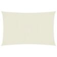 VIDAXL - vidaXL Voile de parasol tissu oxford rectangulaire 4x7 m crème - vignette