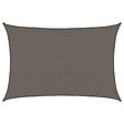 VIDAXL - vidaXL Voile d'ombrage 160 g/m² Anthracite 3,5x4,5 m PEHD - vignette