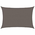 VIDAXL - vidaXL Voile d'ombrage 160 g/m² Anthracite 3,5x5 m PEHD - vignette