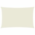 VIDAXL - vidaXL Voile de parasol tissu oxford rectangulaire 2x5 m crème - vignette