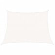 VIDAXL - vidaXL Voile d'ombrage 160 g/m² Blanc 4/5x3 m PEHD - vignette