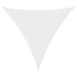 VIDAXL - vidaXL Voile de parasol tissu oxford triangulaire 3x3x3 m blanc - vignette