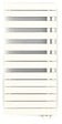 ACOVA - Radiateur sèche-serviettes électrique FASSANE SPA ASYMETRIQUE 750W blanc - ACOVA - TFR075-055IFS - vignette