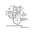 BOSCH - Four Intégrable Multifonction 66l 60cm Hydrolyse Inox - HBF154ES0F - vignette
