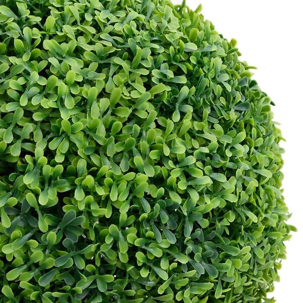VIDAXL - vidaXL Plante de buis artificiel avec pot Forme de boule Vert 50 cm - large