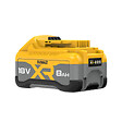DEWALT - Batterie XR 18V 8Ah Li-Ion  - TABLESS  DEWALT DCB1880-XJ - vignette