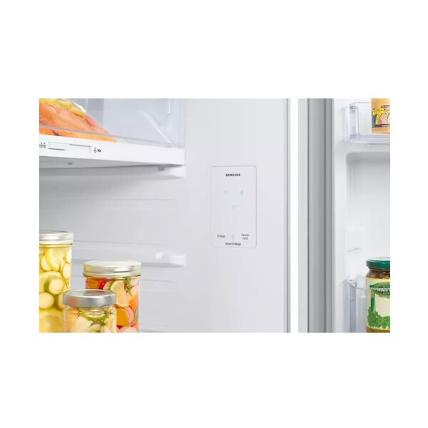 SAMSUNG - réfrigérateur combiné 70cm 415l ventilé blanc - RT42CG6624WW - large