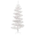 VIDAXL - vidaXL Arbre de Noël hélicoïdal pré-éclairé et support blanc 180cm PVC - vignette