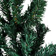 VIDAXL - vidaXL Demi sapin de Noël artificiel mince avec support Vert 210 cm - vignette