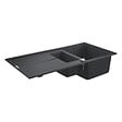 GROHE - Évier K400 GROHE 31642AP0 1 bac + 1/2 bac + 1 égouttoir - noir granite - vignette