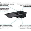 GROHE - Évier K400 GROHE 31642AP0 1 bac + 1/2 bac + 1 égouttoir - noir granite - vignette