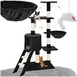 TECTAKE - Arbre à chat DOMINIQUE 142 cm noir - vignette