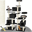 TECTAKE - Arbre à Chat Entissar 214 cm noir - vignette