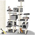 TECTAKE - Arbre à Chat Entissar 214 cm gris - vignette