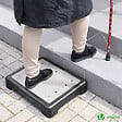 VOUNOT - Marche pied antiderapant exterieur interieur demi marche - vignette