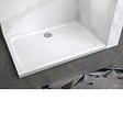 SANIVERRE - SHIMMER Receveur de douche 70 x 100 cm acrylique Blanc + bonde et siphon inclus - Salle de bain - vignette