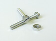 COTEKA - 4 boulons tête cylindrique fendue inox A4 - Diam.5xH.50mm - vignette