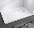SANIVERRE - SHIMMER Receveur de douche 70 x 170 cm acrylique Blanc + bonde et siphon inclus - Salle de bain - vignette