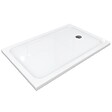 SANIVERRE - SHIMMER Receveur de douche 70 x 170 cm acrylique Blanc + bonde et siphon inclus - Salle de bain - vignette