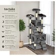 TECTAKE - Arbre à chat MOGLI 170 cm gris - vignette
