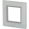 ZENITECH - Plaque de finition simple en verre Kalya - Blanc - Zenitech - vignette