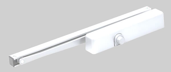 LCN - Ferme-porte  série 1460 Force 1-4 fourni avec bras à  glissiere finition argent - LCN - 3050705316 - large