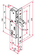 TIRARD - SERRURE ENCAST GK PORTAIL COULI - vignette