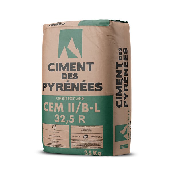 C.PYR - Ciment des pyrénées - Gris - 35kg - large