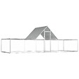 VIDAXL - vidaXL Poulailler 6 x 2 x 2 m Acier galvanisé - vignette