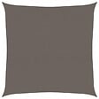 VIDAXL - vidaXL Voile d'ombrage 160 g/m² Anthracite 4x4 m PEHD - vignette