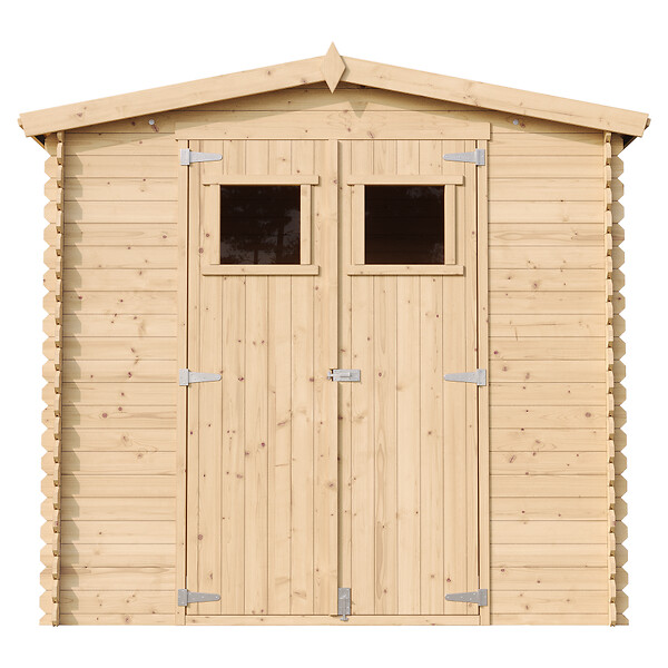 TIMBELA - Abri de jardin en bois - l236xL226xH218 cm / 4.33 m2 - M369 - large