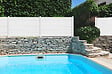MOREY - Clôture plane en PVC L.150 x H.90 cm - vignette