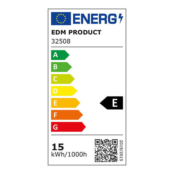 EDM - Plafonnier 16W 1100lm (78W) avec Détecteur - Blanc Naturel 4000K - large