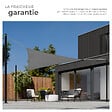 TECTAKE - Voile d'ombrage triangulaire, gris gris - vignette