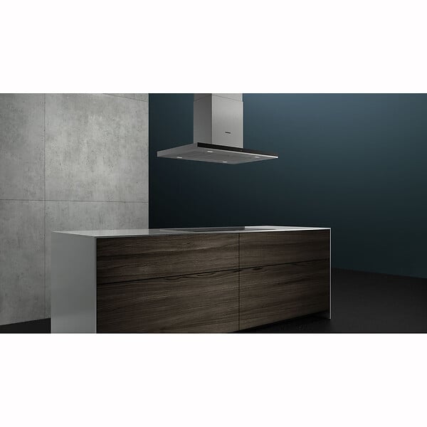 SIEMENS - Hotte Décorative îlot 90 Cm 867m3/h Inox - LF98BIP50 - large