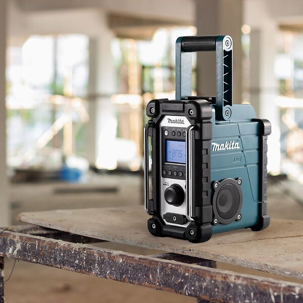 MAKITA - Radio de chantier DMR116 de 14.4V à 18V - Machine nue - large