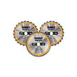 DEWALT - Coffret plastique de 3 lames Ø250mm  DEWALT DT1963-QZ Carbure Construction pour scie circulaire stationnaires : DT1952x2, DT1959 - vignette