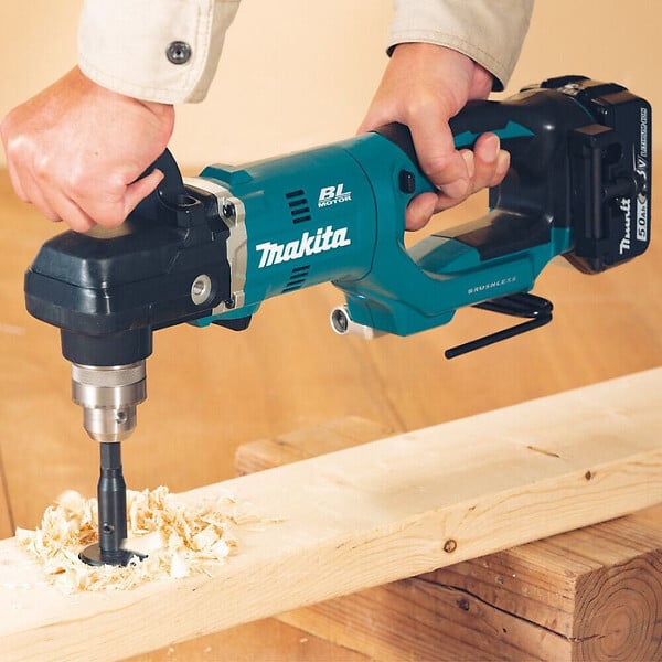 MAKITA - Perceuse d'angle à couple élevé LXT 18V 13mm MAKITA DDA450ZK + coffret (vendu sans batterie) - large