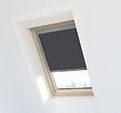 AVOSDIM - Store occultant compatible fenêtre de toit VELUX ® pour dimension CK04 - Gris Anthracite - vignette
