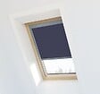 AVOSDIM - Store occultant compatible fenêtre de toit VELUX ® pour dimension UK08 - Bleu - vignette