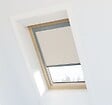 AVOSDIM - Store occultant compatible fenêtre de toit VELUX ® pour dimension CK04 - Beige - vignette