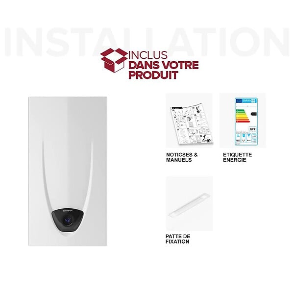 ARISTON - Chauffe-eau gaz 11 l/min Gaz Naturel Ariston Fast Evo X Display - large
