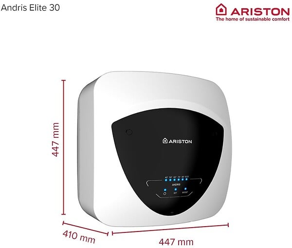 ARISTON - Chauffe-eau électrique Andris Elite Wifi 30 EU sur évier - 30 litres - ARISTON - 3105092 - large